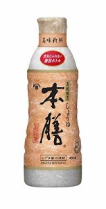 キッコーマン ヒゲタ 高級割烹しょうゆ 本膳 450ml