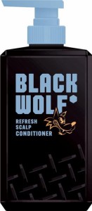 BLACK WOLF(ブラックウルフ) リフレッシュ スカルプコンディショナー380mL 黒髪に根元から爽やかな清潔感/髪と頭皮に潤い/フレッシュシト