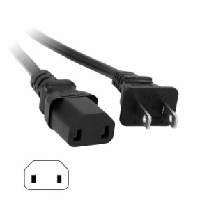 電源コード ソニー・プレイステーション2/3/4/Proなどに対応 (Power Cord For Sony PS4 Pro,Xbox One,360)