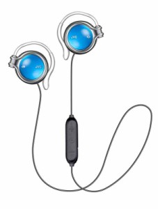 JVC HA-AL102BT-B 耳掛け式/オンイヤーヘッドホン/ワイヤレスヘッドホン/Bluetooth/簡単 (ブルー)