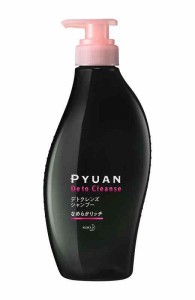 PYUAN(ピュアン) デトクレンズ シャンプー なめらかリッチ ポンプ 500ml 〔根元ベタつく 毛先パサつく 混合頭髪 のためのヘアケアシリー