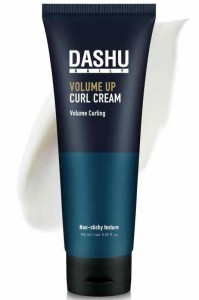 DASHU(ダシュ) メンズ スタイリングクリーム (スーパーハードカールクリーム) ワックスに自信のない初心者でも簡単ヘアアレンジ メンズ 
