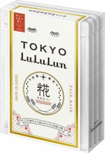 フェイスマスク パック ルルルン 東京ルルルン（和らぐお米の香り） 7枚×4袋