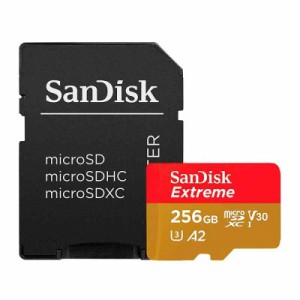 SanDisk ( サンディスク ) 256GB Extreme microSDXC A2 SDSQXA1-256G ［ 海外パッケージ ］