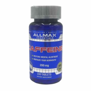 AllMax Nutrition - カフェイン 200 mg。100錠剤 (100個 (x 1))