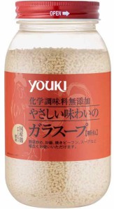 ユウキ 化学調味料無添加のガラスープ 400g