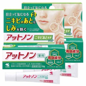 薬用 アットノン 目立って気になるニキビのあとに ニキビあとケアジェル 10g 2個セット