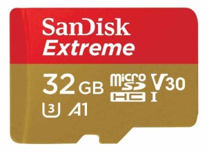 サンディスク SANDISK フラッシュカード 32GB Micro SD UHS1(U3) Class10 SDSQXAF-032G-GN6MN