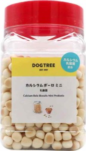 犬のおやつ 国産 ドッグツリー カルシウムボーロミニ 乳酸菌 220g dogtree DOGTREE