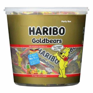 【販路品】HARIBO ハリボー ミニゴールドベア ドラム 1000g