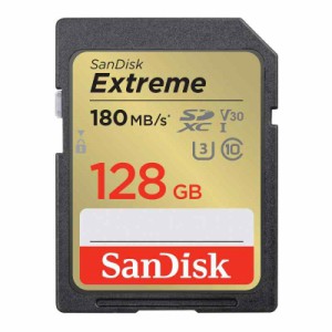 SanDisk (サンディスク) 128GB Extreme (エクストリーム) SDXC UHS-I メモリーカード - C10/U3/V30/4K/UHD　SDカード Digital Cameras - 