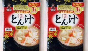 神州一味噌 とん汁 生みそタイプ 20食×2セット