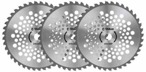 E-Value チップソー ETT-255mm×40P 軽量タイプ 奥行0.3×高さ25.5×幅25.5cm 3枚組