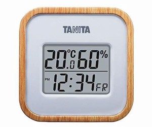 タニタ(Tanita) デジタル温湿度計 ナチュラル TT-571