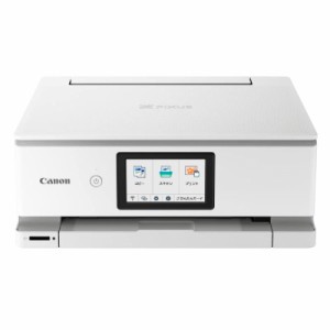 Canon プリンター A4インクジェット複合機キヤノン インクジェット複合機 TS8630 WHITE 2022年モデル 6色・独立型・対応インクBCI-330/33