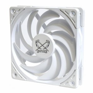 サイズ SCYTHE 12cm超高速ケースファン ワンダースネイル 2400rpm ホワイト WS1225FD24W-P