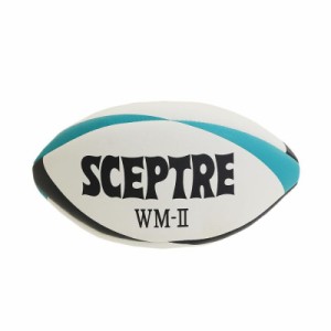 SCEPTRE(セプター) ラグビー ボール ワールドモデル WM-2 レースレス SP13A (ネイビー×ターコイズブルー)