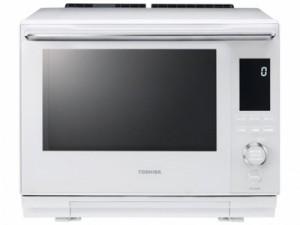 TOSHIBA 東芝過熱水蒸気オーブンレンジ 石窯ドーム 30L グランホワイト ER-YD3000-W