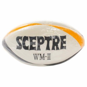 SCEPTRE(セプター) ラグビー ボール ワールドモデル WM-2 レースレス SP13C (ブラック×ゴールド)