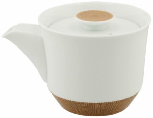 白山陶器 急須 栗茶 (約)12.4×9×8cm 250ml 茶宝 波佐見焼 日本製