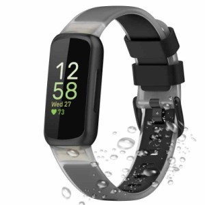 シリコンバンド Fitbit Inspire 3 専用バンド スポーツバンド シリコン製 ベルト 柔らかい 防水防汗 調節可能 軽量 耐久性 多色選択 男女