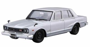 青島文化教材社 1/24 ザ・モデルカーシリーズ No.45 ニッサン PGC10 スカイライン2000GT-R 1970 プラモデル