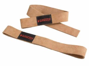 Grizzly Fitness 8640-00 Leather Lifting Straps