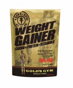 ゴールドジム(GOLDS GYM) 粉末 ウエイトゲイナー チョコレート風味1ｋｇ