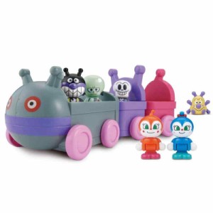 バンダイ(BANDAI) アンパンマンはじめてハウスドールセット だだんだん列車とばいきんまんのなかまたち