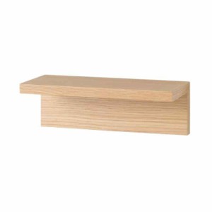 MUJI 無印良品 壁に付けられる家具棚 オーク材突板 幅30×奥行12×高さ10cm 12939849