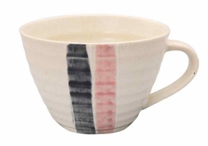 美濃焼 スープカップ 日本製 (二色十草)