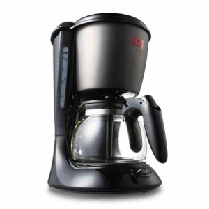 メリタ(Melitta) フィルターペーパー式 コーヒーメーカー ツイスト 5杯用 SCG58 (ジェットブラック)