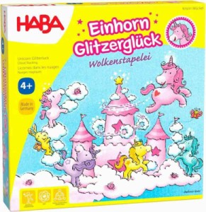 Einhorn Glitzergl?ck - Wolkenstapelei