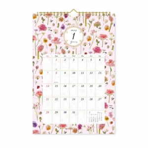 新日本カレンダー 2024年 カレンダー 壁掛け 日比谷花壇 Flower Story 花屋さんのお花柄 NK4010