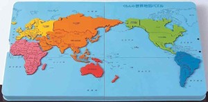 くもん出版(KUMON PUBLISHING) くもんの世界地図パズル 知育玩具 地理 おもちゃ 5歳以上 PN-22