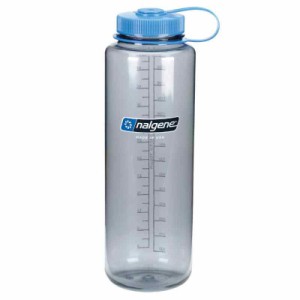 nalgene(ナルゲン) カラーボトル 広口1.5L トライタンボトル (グレー, 1.5L)