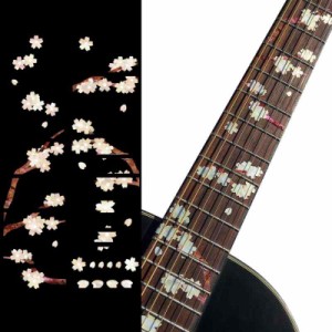 Jockomo ツリー・オブ・ライフ 桜 ギターに貼る インレイステッカー
