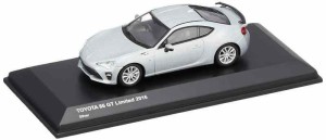 京商オリジナル 1/64 トヨタ 86 GT Limited 2016 シルバー 完成品