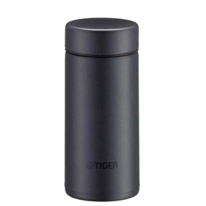 タイガー魔法瓶 水筒 真空断熱ボトル (200ML, MMP型(バイオガード), KS ブラック)