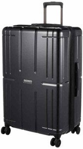 [エー・エル・アイ] スーツケース AliMax2 ハードキャリー 拡張シリーズ 75 cm ウェーブブラック