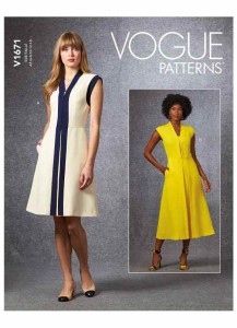 【Vogue Patterns】Misses Dress ドレス ワンピース 型紙セット パターン サイズ US6-8-10-12-14 V1671