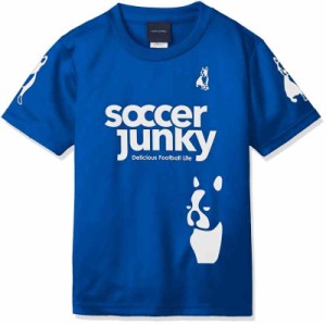 [サッカージャンキー] Tシャツ SJ0699 (140, ブルー)