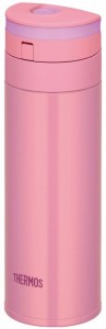 サーモス 水筒 真空断熱ケータイマグ 【ワンタッチオープンタイプ】 0.35L JNS-350 (ピンク, 0.35L)