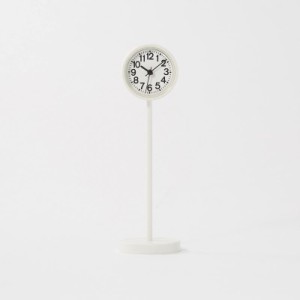 MUJI 無印良品 公園の時計・ミニ ホワイト MJ-PCM2 44275740 幅55×奥行55×高さ182mm