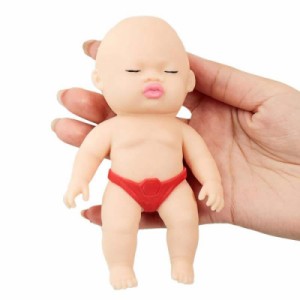 Ikiretmua アグリーベイビーズ スクイーズ 赤ちゃん 人形 ストレス解消 玩具 子供 おもちゃ 減圧 大人兼用 パンツ抜く可 TPR素材 面白い