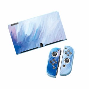 Ryo楽々生活館 Switch 有機EL 対応 保護 ケース Joy-Con カバー 分離式 3点セット スイッチ 有機ELモデル 専用 カバー 装着簡単 TPU ソフ