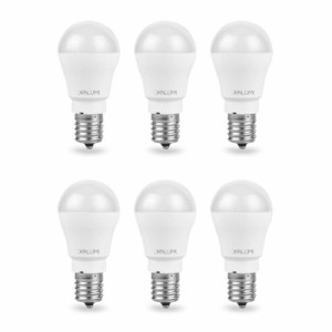 OKALUMI LED電球 E17口金 60W形相当【非調光】6個セット電球色/昼白色/昼光色 (昼光色)