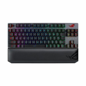 ASUS ゲーミングキーボード ROG Strix Scope RX TKL Wireless Deluxe (ワイヤレス/ROG RXメカニカルスイッチ / 2.4GHz Bluetooth/JP配列/