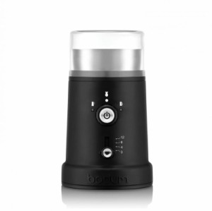 BODUM ボダム コーヒーミル 電動ミル BISTRO ビストロ 電動式コーヒーグラインダー ブラック カッター刃 挽きムラ防止 静電気防止 静音 