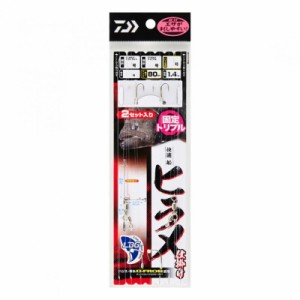 ダイワ(DAIWA) 快適船ヒラメ仕掛け LBG 固定シングル/トリプル 各種 (固定トリプル７／８−６)